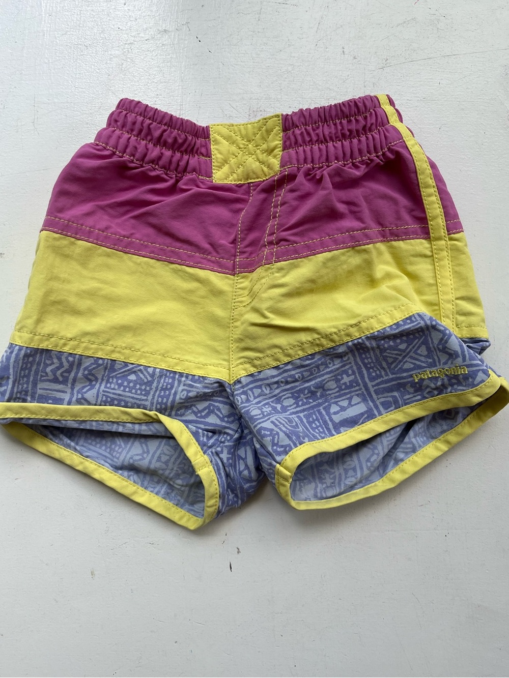 Patagonia Kids Girls Board shorts, Baggies, Swim Shorts in Pink, Yellow, Blue